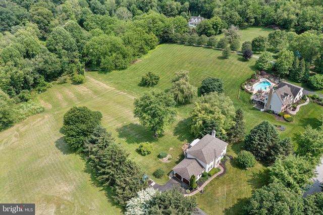 108 Partridge Way, Landenberg, PA 19350 - aerial view of a pool