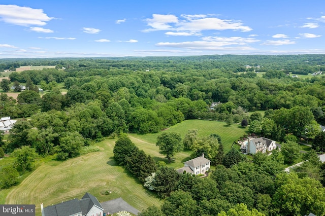 108 Partridge Way, Landenberg, PA 19350 - bird's eye view of a heavily wooded area