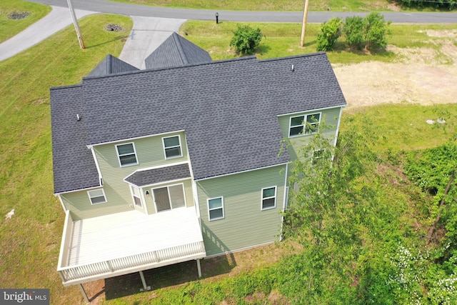 1026 Indian Dr, Auburn, PA 17922 - back of house with roof with shingles and a yard