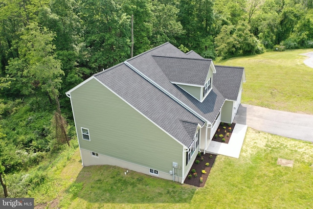 1026 Indian Dr, Auburn, PA 17922 - view from above of property with a heavily wooded area