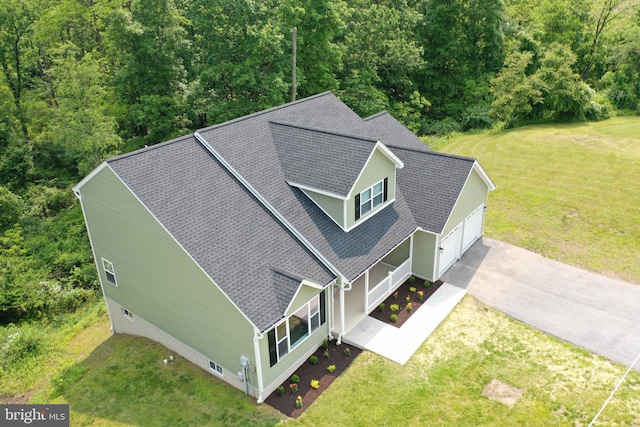 1026 Indian Dr, Auburn, PA 17922 - aerial view of property and surrounding area with a forest