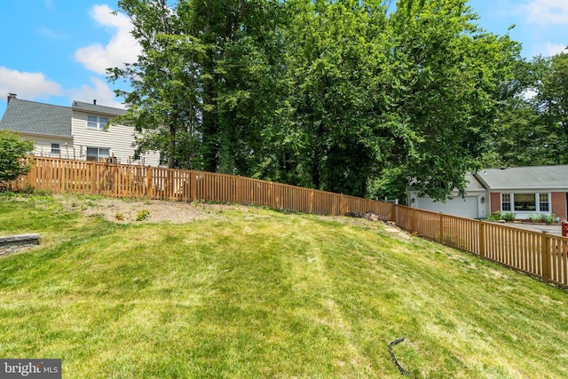 8017 Lake Pleasant Dr, Springfield, VA 22153 - view of yard featuring an attached garage