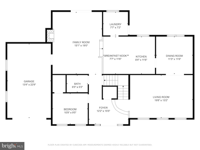 8017 Lake Pleasant Dr, Springfield, VA 22153 - floor plan / room layout