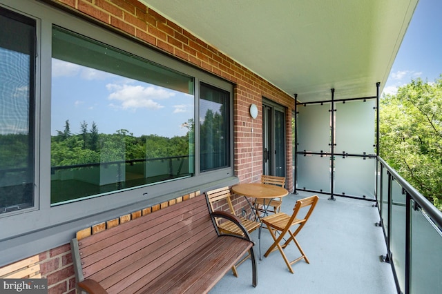 4201 Cathedral Ave NW Unit 910W, Washington, DC 20016 - view of balcony