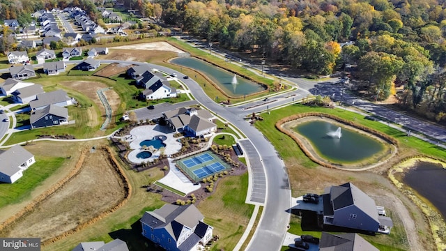 24360 Caldwell Cir, Lewes, DE 19958 - aerial view of property's location with a large body of water and nearby suburban area
