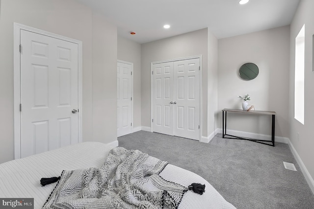3121 Gwynns Falls Pkwy, Baltimore, MD 21216 - bedroom featuring carpet flooring, recessed lighting, baseboards, and a closet