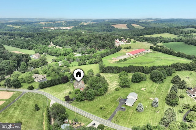 3314 Skyview Dr, Glenville, PA 17329 - overview of rural landscape