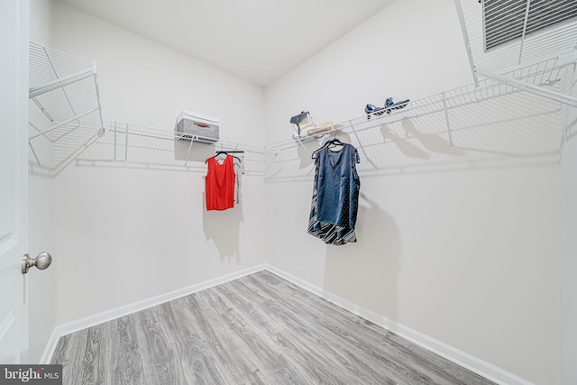9563 Jefferson St, Manassas, VA 20110 - walk in closet featuring wood finished floors