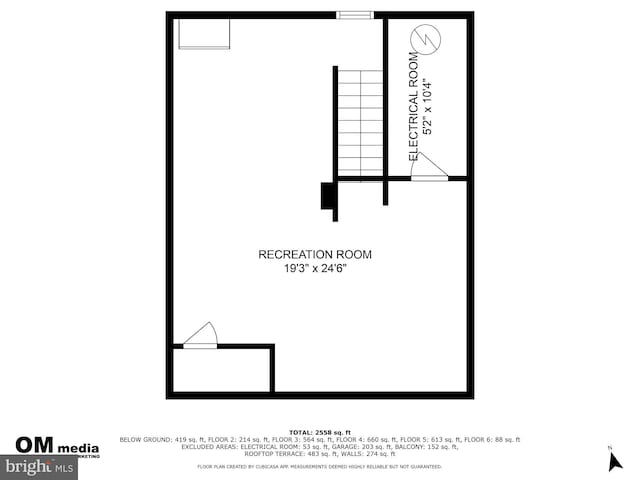 1204 S 12th St Unit O, Philadelphia, PA 19147 - property floor plan