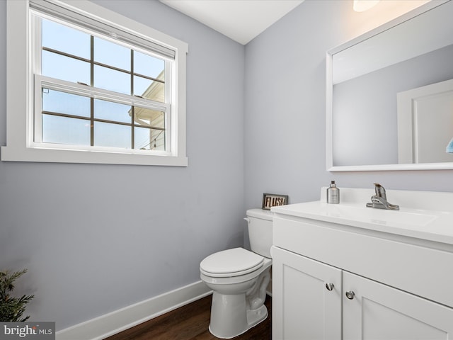 215 Naples Way, Charles Town, WV 25414 - half bath featuring wood finished floors and vanity