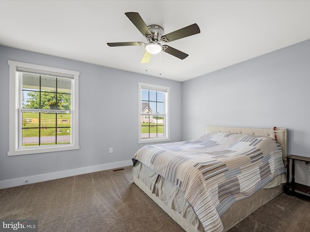 215 Naples Way, Charles Town, WV 25414 - bedroom with carpet floors and a ceiling fan