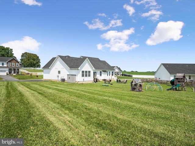 215 Naples Way, Charles Town, WV 25414 - rear view of house