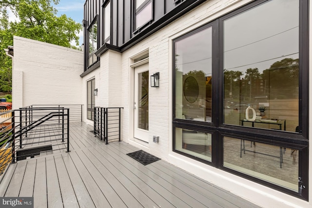 2647 41st St NW Unit 3, Washington, DC 20007 - view of wooden terrace