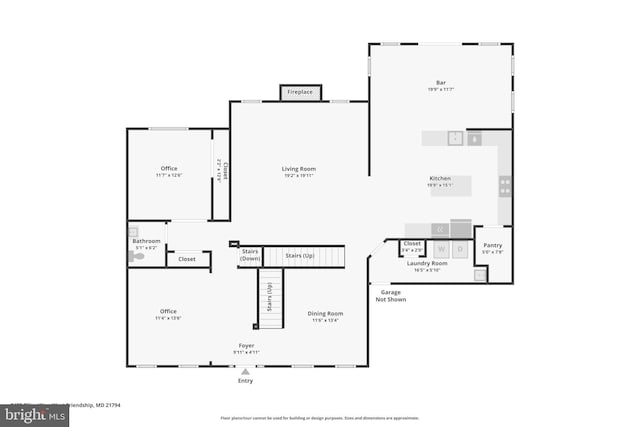 2425 Ellies Way W, Friendship, MD 21794 - property floor plan
