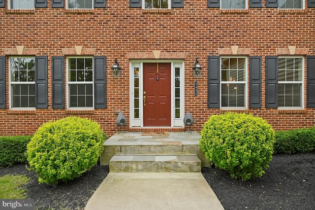 2425 Ellies Way W, Friendship, MD 21794 - property entrance with brick siding