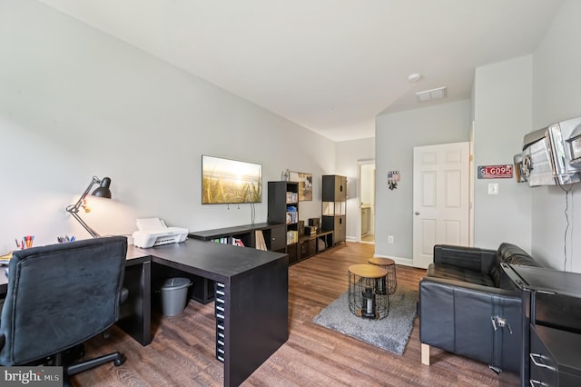 2425 Ellies Way W, Friendship, MD 21794 - home office with wood finished floors and baseboards