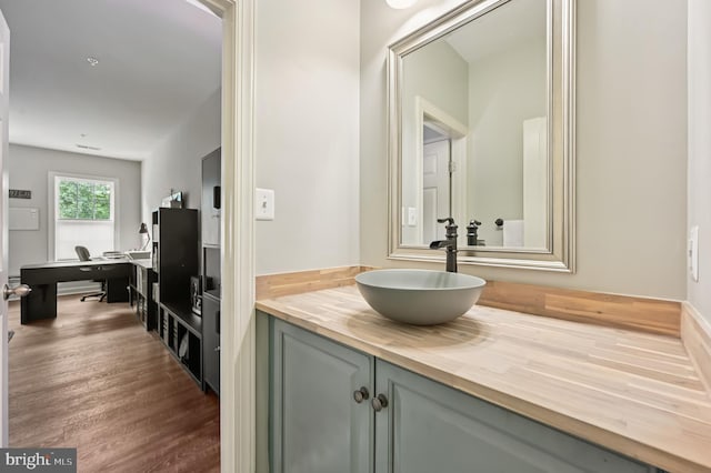 2425 Ellies Way W, Friendship, MD 21794 - bathroom featuring wood finished floors and vanity