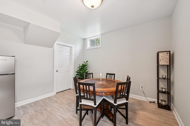 2425 Ellies Way W, Friendship, MD 21794 - dining space with light wood finished floors and baseboards