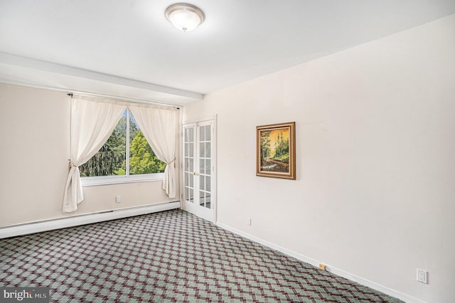 191 Presidential Blvd Unit R-204, Bala Cynwyd, PA 19004 - unfurnished room with carpet floors, baseboards, and baseboard heating