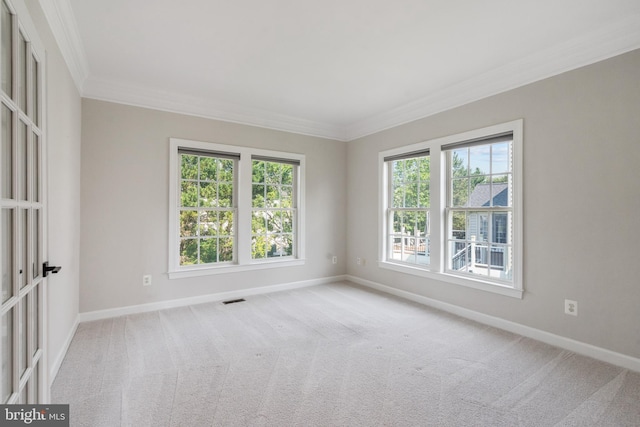 6513 Debhill Ln, Gainesville, VA 20155 - unfurnished room featuring crown molding, baseboards, and carpet floors