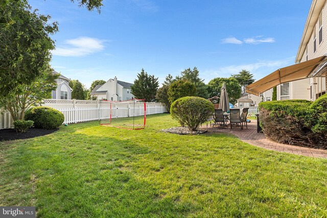 11 Bancroft Ln, Hainesport, NJ 08036 - view of yard with a patio area