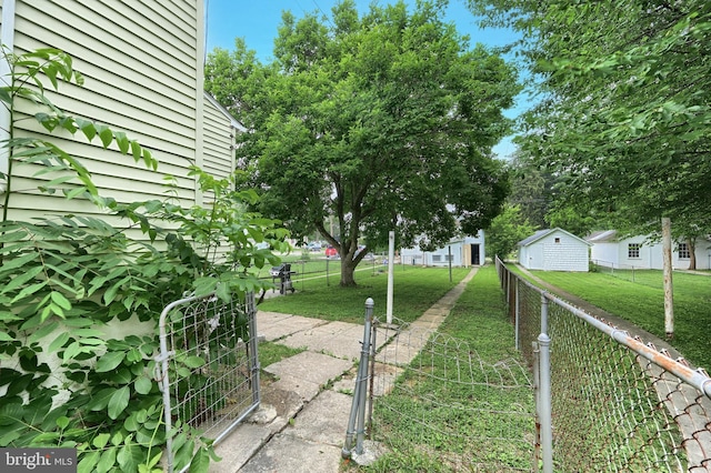 770 Baltimore St, Hanover, PA 17331 - fenced yard featuring a gate