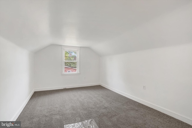 3330 E Prospect Rd, York, PA 17402 - additional living space featuring carpet flooring, lofted ceiling, and baseboards