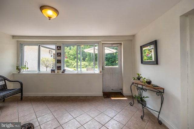 1034-1040 Twin County Rd, Honey Brook, PA 19344 - entrance foyer featuring healthy amount of natural light, baseboards, and light tile patterned floors