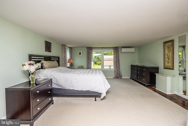 1034-1040 Twin County Rd, Honey Brook, PA 19344 - bedroom featuring an AC wall unit and baseboards