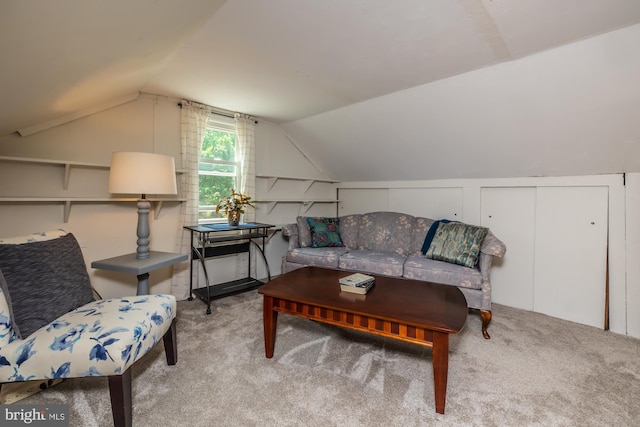 1034-1040 Twin County Rd, Honey Brook, PA 19344 - carpeted living area featuring lofted ceiling
