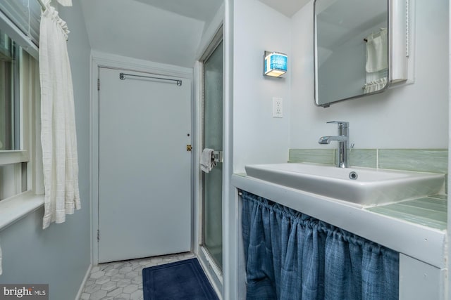 1034-1040 Twin County Rd, Honey Brook, PA 19344 - bathroom featuring vanity and tile patterned flooring