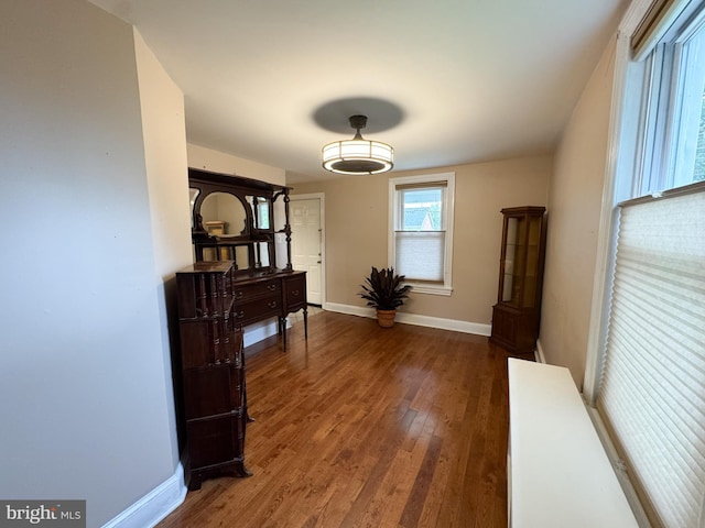 117 E Montgomery Ave, Hatboro, PA 19040 - corridor featuring wood finished floors and baseboards