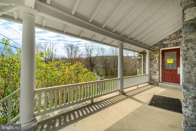00 Devereux Rd, Glenmoore, PA 19343 - view of covered porch