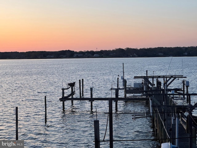 41130 Cryer Ct, Leonardtown, MD 20650 - dock area with a water view