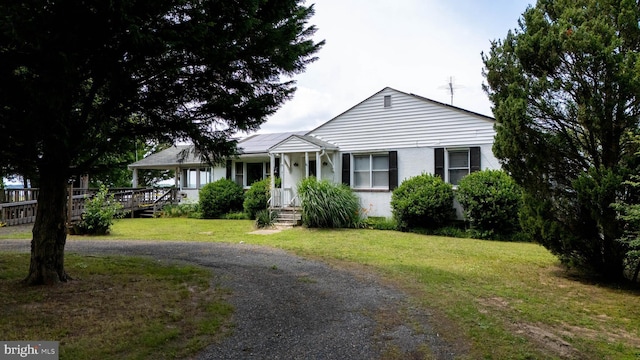 41130 Cryer Ct, Leonardtown, MD 20650 - single story home with a front yard and driveway
