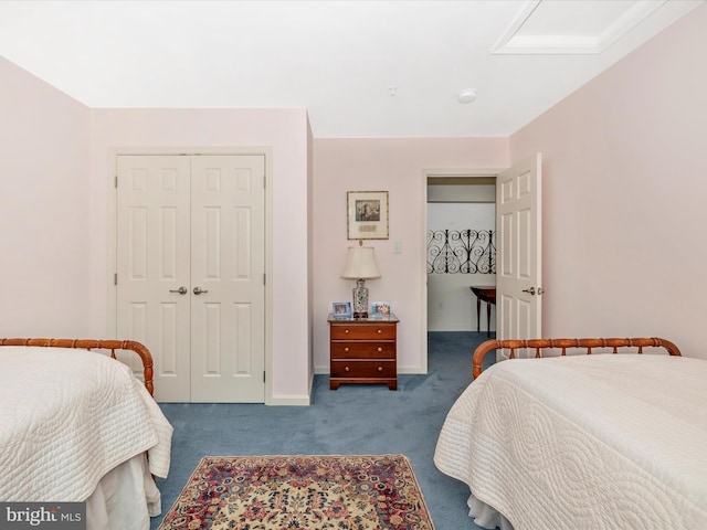 6 Stine Ct, Middletown, MD 21769 - bedroom featuring dark colored carpet and a closet