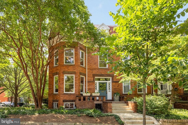1800 Lamont St NW, Washington, DC 20010 - view of front of house with brick siding
