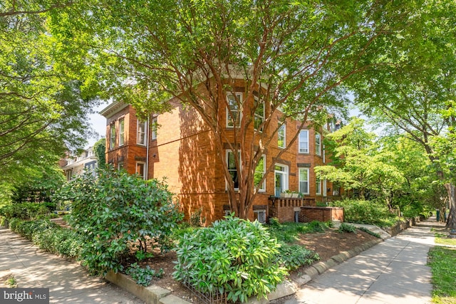 1800 Lamont St NW, Washington, DC 20010 - view of side of home featuring brick siding