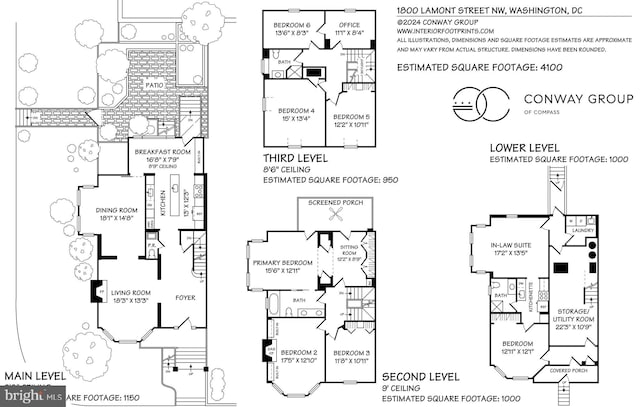 1800 Lamont St NW, Washington, DC 20010 - floor plan / room layout