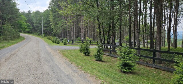2204 Baker Mountain Dr, Yellow Spring, WV 26865 - view of road featuring a view of trees