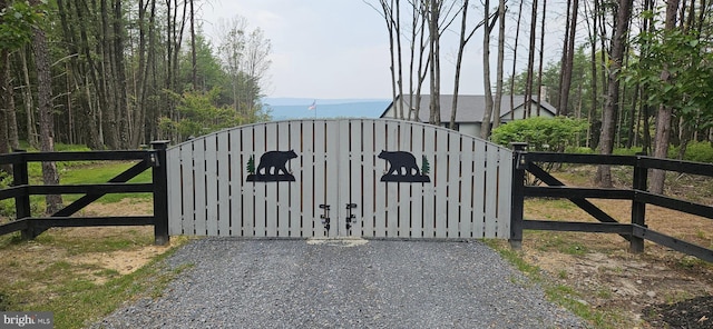 2204 Baker Mountain Dr, Yellow Spring, WV 26865 - view of gate