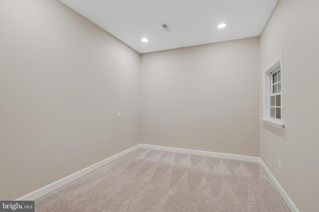22277 Foggy Ridge Ter, Ashburn, VA 20148 - empty room featuring light colored carpet, baseboards, and recessed lighting