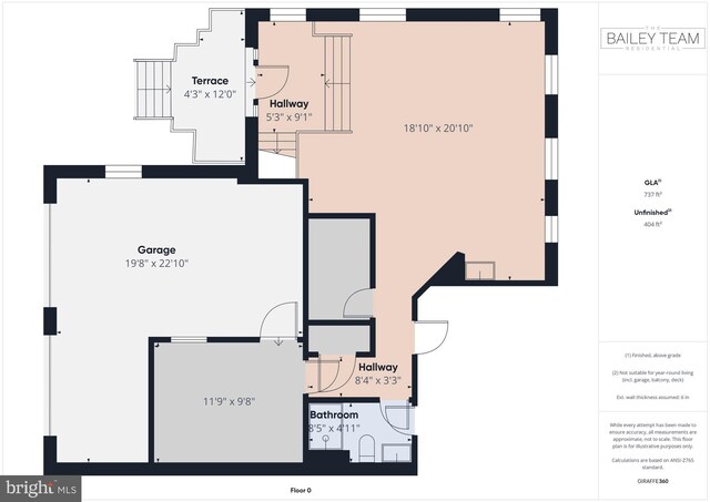 22277 Foggy Ridge Ter, Ashburn, VA 20148 - floor plan / room layout