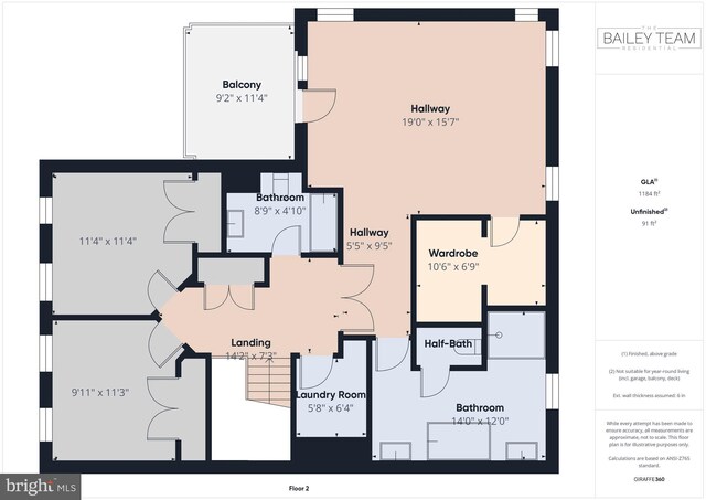 22277 Foggy Ridge Ter, Ashburn, VA 20148 - floor plan / room layout