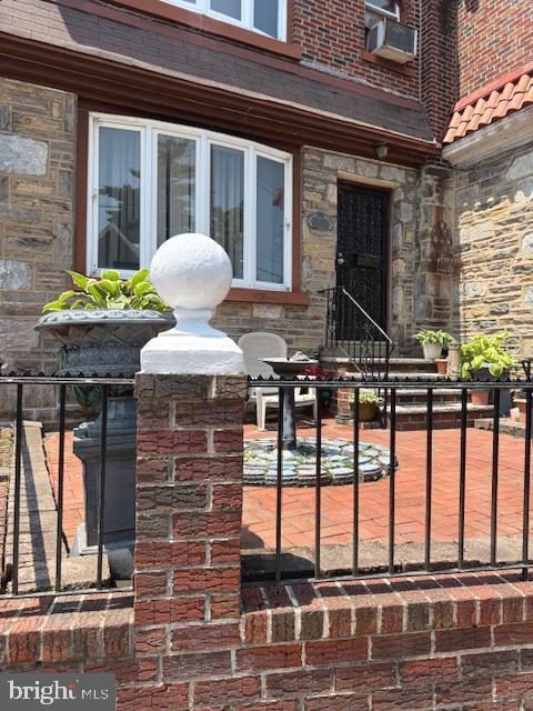 7316 Pittville Ave, Philadelphia, PA 19126 - view of exterior entry with stone siding