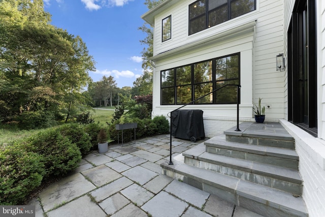 717 Miller Ave, Great Falls, VA 22066 - view of patio / terrace with area for grilling