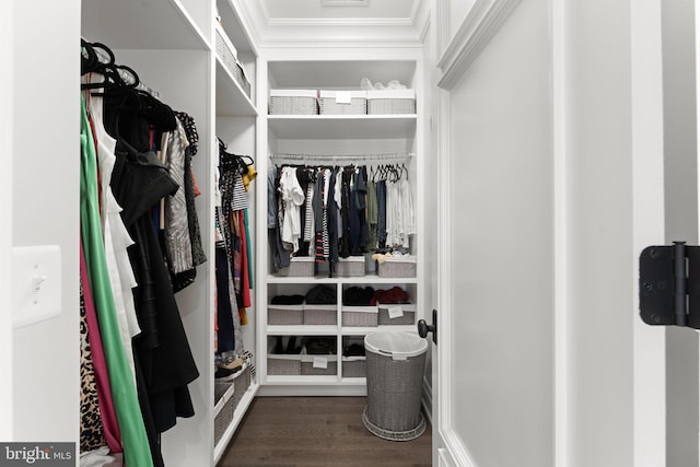 717 Miller Ave, Great Falls, VA 22066 - walk in closet with wood finished floors