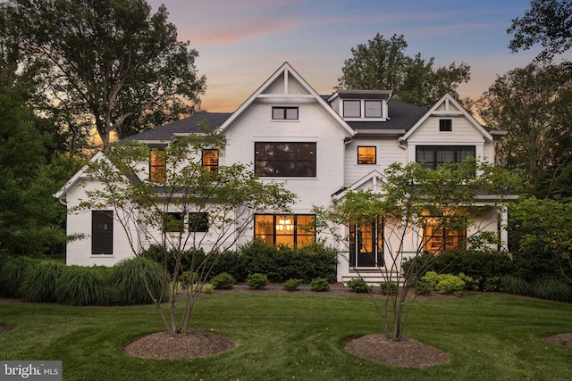 717 Miller Ave, Great Falls, VA 22066 - modern farmhouse with a yard
