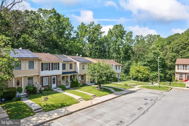 13825 Palmer House Way Unit 32-237, Silver Spring, MD 20904 - view of property featuring uncovered parking and a front lawn