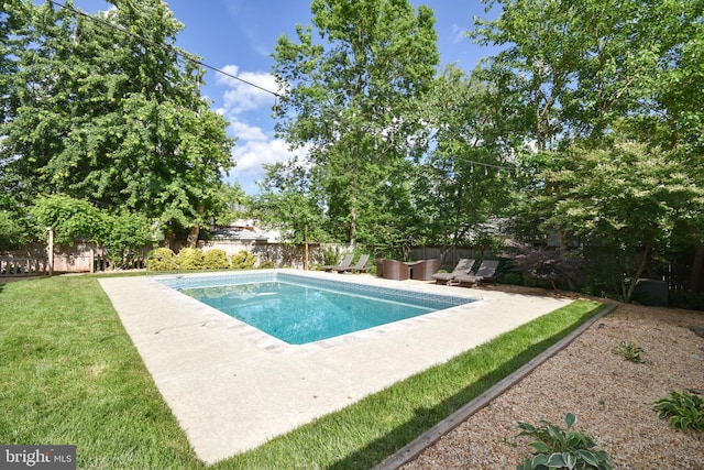8755 Cather Ave, Manassas, VA 20110 - view of swimming pool with a patio area